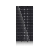 Panel Surya Mono Efisiensi Tinggi Tipe N PERC Half Cell 610W-620W Bifacial Dual Glass untuk Penggunaan Rumah Tangga