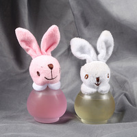 Parfum Enfant Ours Lapin Dessin Animé 50ml Longue Durée Senteur Florale Fruitée Fraîche Naturelle Légère Eau de Parfum Spray Corporel Faible Concentration