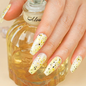 MissGel Polka Dot Glitter Color Non Wipe Topcoat Venta al por mayor No Wipe Top Coat UV Nail Polish Top Gel - Product Image 6