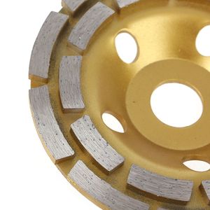 <span class=keywords><strong>Meule</strong></span> diamantée <span class=keywords><strong>à</strong></span> double rangée PMS 115 mm pour pierre, brique, carrelage et outils de ponçage du béton - Product Image 2