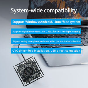 48MP IMX586 USB2.0 UVC โมดูลกล้องอุตสาหกรรม 1920x1080 30FPS พร้อมทริกเกอร์ภายนอกสำหรับการมองเห็นของเครื่องจักร - Product Image 4