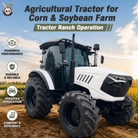 Traktor Roda untuk Pengelolaan Lahan Kapas, Traktor Pertanian untuk Kebun Jagung & Kedelai, Operasi Peternakan Traktor