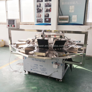 Machine à biscuits à gaufres industrielle automatique à haute production Grande machine commerciale à fabriquer des gaufres en fer à gaufres - Product Image 6