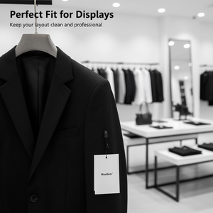 High-end Retro Style Premium Waterproof Paper Eco-friendly Hangtag Gold Foil Printed Suitable for Shoes Bags Clothing - Product Image 4