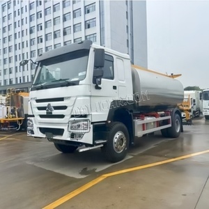 Sinotruk HOWO 4*2 6 roues 16000 litres asphalte finisseur pulvérisateur camions asphalte épandeur route pavage Machine bitume pulvérisateur - Product Image 2