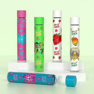 Emballage de bougies en verre bon marché pour gommes <span class=keywords><strong>Packwoods</strong></span> pré-pot avec bouchon à vis à bille 50ml paquet rond pour huiles crème pour le visage volume de 5ml - Product Image 5