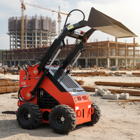 Chargeuse compacte sur chenilles à moteur 23 CV, directement de l'usine, pour travaux de terrassement en espaces étroits