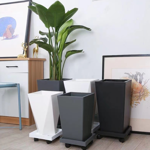 <span class=keywords><strong>Maceta</strong></span> Grande de Plástico Grueso para Balcón Interior, Plantas Verdes para Hotel, Jardín Interior Dedicado para Balcón Interior, Jardín, Uso en Hotel - Product Image 3