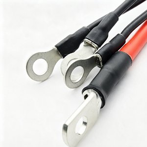 XT60 母头连接器至环形端子电源线，12AWG/10AWG/8AWG 硅胶线束，适用于遥控、太阳能、逆变器应用 - Product Image 4