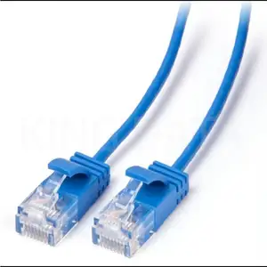 Vicenray O melhor flexível macio fino UTP cat6 gato 6 28awg cor laranja ethernet rede patch cord cabo