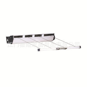 Tendedero retráctil de hierro montado en la pared conveniente para apartamentos <span class=keywords><strong>pequeños</strong></span> y balcones para patio y uso al aire libre - Product Image 2