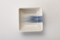 Nouveau design 2026 – Plat carré en mélamine pour sauces – Idéal pour restaurant, sauce soja, wasabi, moutarde, accompagnement, kimchi, apéritif – Petit plat de service