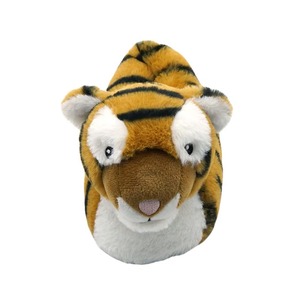 Pantoufles d'intérieur en peluche pour enfants, motif animal adorable, pantoufles personnalisées en forme de tigre en peluche, vente en gros - Product Image 5