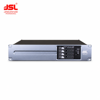 4 Kanallı D Sınıfı Güç Amplifikatörü 4x1000W 4x1500W 2x3000W 2U Profesyonel Ses Amplifikatörü Susturma 1000 SNR 109dB Canlı Ses için