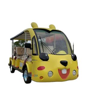 <span class=keywords><strong>Autobús</strong></span> turístico Diseño de dibujos animados Street Legal Electric Tour Shuttle Cart Buggy eléctrico Shuttle Bus - Product Image 1