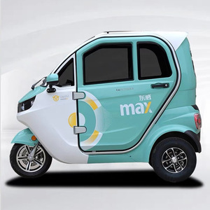 Dongwei Max Closed Electric Tricycle 48V 1500W <b>2</b> Seats <b>Passenger</b> Low Speed Vehicle - Product Image 3