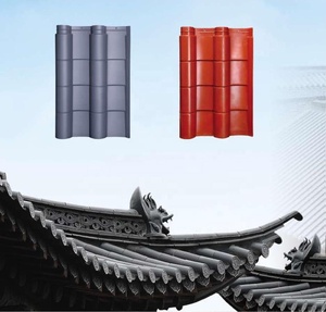 Tejas de Techo Antiguas de Polímero de Alta Calidad con 50 Años de Garantía, Tejas Chinas Antiguas para Techos de Edificios Arquitectónicos Antiguos - Product Image 2