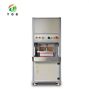 TOB Manual Hot Pouch Cell Press Machine For Battery Cell Flating