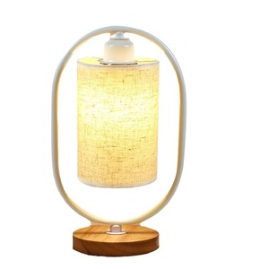 Lampada da tavolo calligrafia in stile cinese Zen lampada da comodino retrò e semplice decorazione camera da letto famiglia camera da tè piccola luce notturna - Product Image 2