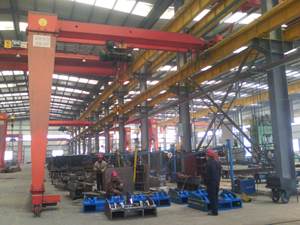 10 طن العلامة التجارية ستس رصيف السفينة إلى الشاطئ حاوية رافعة جسرية تصنيف قدرة التحميل 10 طن - Product Image 6