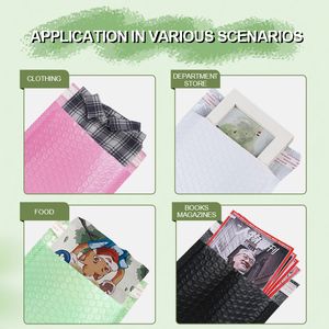 Mẫu miễn phí kết dính mạnh mẽ bong bóng Túi bưu phẩm biểu tượng tùy chỉnh Poly bong bóng bưu phẩm cho điện thoại di động vận chuyển <span class=keywords><strong>PE</strong></span> nhựa độn - Product Image 5