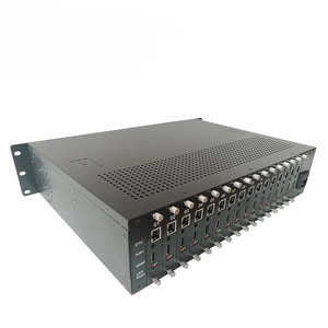 Codificador de Video IP H.265 de 16 Canales, HD-SDI a RTMP/HLS/SRT, Codificador <span class=keywords><strong>IPTV</strong></span> con Reducción de Escala en Tiempo Real, Compatible con OSD Rolling para <span class=keywords><strong>IPTV</strong></span> OTT Headend - Product Image 3