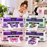 Imprimante DTF 13 pouces XP2 avec découpe automatique, impression hors ligne et circulation d'encre blanche pour T-shirts