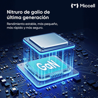 Chargeur GaN Miccell 30 W avec contrôle thermique intelligent, USB-C pour iPhone/Android et usage quotidien en extérieur