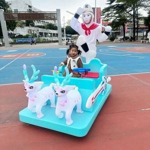 Nuevo Coche de Choque Doble para Niños Estilo Dibujos Animados Rey Mono, Coche de Recreación al Aire Libre con Control Remoto, Coche de Juguete para Plaza de Juegos - Product Image 6