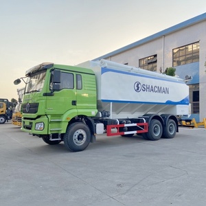 Camion de transport d'aliments en vrac Shacman H3000, transporteur d'aliments pour bétail et volailles de grande capacité, véhicule de transport de céréales pour poulets - Product Image 1