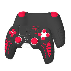 Funda <span class=keywords><strong>de</strong></span> Silicona con Adhesivo Temática <span class=keywords><strong>de</strong></span> Videojuegos <span class=keywords><strong>para</strong></span> PS5 PlayStation 5, Cubierta Protectora <span class=keywords><strong>para</strong></span> el Control, Juego <span class=keywords><strong>de</strong></span> Accesorios - Product Image 2