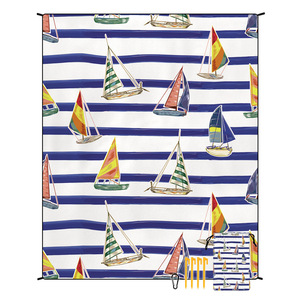 Nuevo estilo Super grueso 3 capas <span class=keywords><strong>Anti</strong></span>-<span class=keywords><strong>Arena</strong></span> máquina lavable impermeable plegable al aire libre Mat para Picnics playas campings Logo - Product Image 1