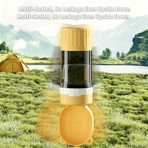 New Portable <b>Dog</b> Water Cup - Outdoor Travel Pet Water <b>Bottle</b> Hydration Dispenser - Product Image 6