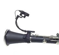 T100U klem klip sabuk Universal murah, klem klip sabuk Universal untuk Mikrofon Instrumen Trumpet atau seruling besar, Pickup suara untuk penampilan panggung