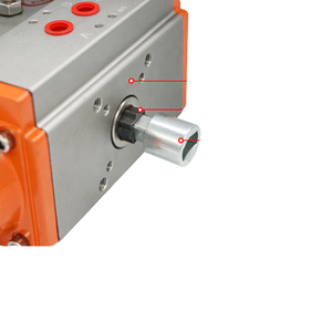 वायवीय सिर एडाप्टर आंतरिक वर्ग अष्टकोणीय स्लीव एक्टोरेटर आस्तीन गेंद वाल्व अत्यधिक रेड्यूसर - Product Image 5