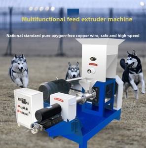 Macchina per la produzione di mangimi estrusi galleggianti per pesci, gatti e cani, con capacità di 200-250 kg/ora - Product Image 1
