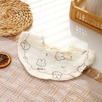 Bavoirs tricotés pour nouveau-nés, bavoirs d'alimentation pour bébés de haute qualité, sans manches, pour l'éducation à la table