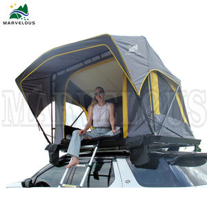 Best Outdoor Foldable Aluminum Hard Shell Roof Top Tent Camper for Car Roof Top Tent Rooftop Tent - Product Image 6