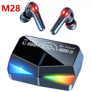 Audifonos Jnicon 리맥스 rb 77v <span class=keywords><strong>Qcy</strong></span> Ht01 M28 프로 이어버드 울트라 터치 컨트롤 무선 방수 스포츠 최저 가격 이어버드 - Product Image 2