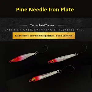 เหยื่อตกปลาแบบเข็มหมุดขนาดเล็ก ผลิตจากเข็มสน สำหรับตกปลาแบสขาวลาย ปลาปากม้า ใช้ในทะเล ขายส่งจากโรงงาน ประสิทธิภาพสูง - Product Image 2