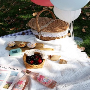 Thêm lớn du lịch bãi biển Chăn có thể gập lại du lịch Mat Multilayer bãi biển Chăn với dây đai tùy chỉnh in Dã Ngoại ném - Product Image 3