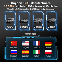 Directo de fábrica EE. UU. Asiático Europeo Universal OBD2 Coche Inalámbrico OBD2 ELM327 Escáner para tableta de teléfono inteligente