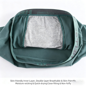 Fornitura diretta in fabbrica slip <span class=keywords><strong>Boxer</strong></span> in cotone traspirante da <span class=keywords><strong>uomo</strong></span> di alta qualità senza soluzione di continuità per la casa biancheria intima quotidiana Logo personalizzato - Product Image 2