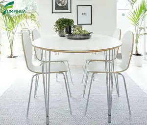 Fumeihua Heat-resistant Dining Table Top Hpl Compact Laminate Table for Living Room Restaurant Cafe Account Home Furniture 12mm