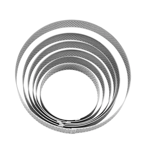 Outil de cuisson perforé en acier inoxydable 304, tarte française, laisser mouler un anneau de tarte - Product Image 5