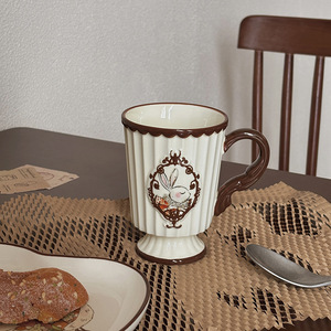 แก้วกาแฟลายกระต่ายน่ารัก แก้วเซรามิกลายกระต่ายอีสเตอร์ - Product Image 6