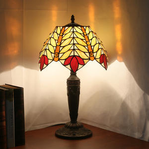 Lámparas de Mesa de Estilo Retro Europeo para Dormitorio, Diseño Creativo de Hoja de Olivo para Sala de Estar, Estudio y Barra - Suministro Directo de Fábrica - Product Image 6