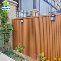 Revêtement mural WPC Great Wall Panel, panneau composite bois-plastique moderne européen, imperméable pour extérieur et intérieur, écoles, effet bois 3D