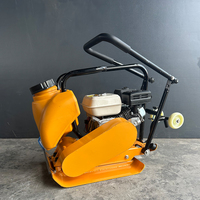 Compacteur à plaque vibrante portatif à essence de type 60 pour la compactation du sol et de l'asphalte, ODM disponible
