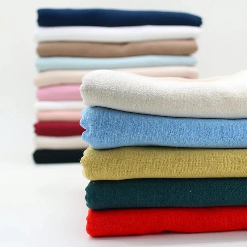 Оптовая продажа, Органическая дышащая вискозная льняная ткань для одежды